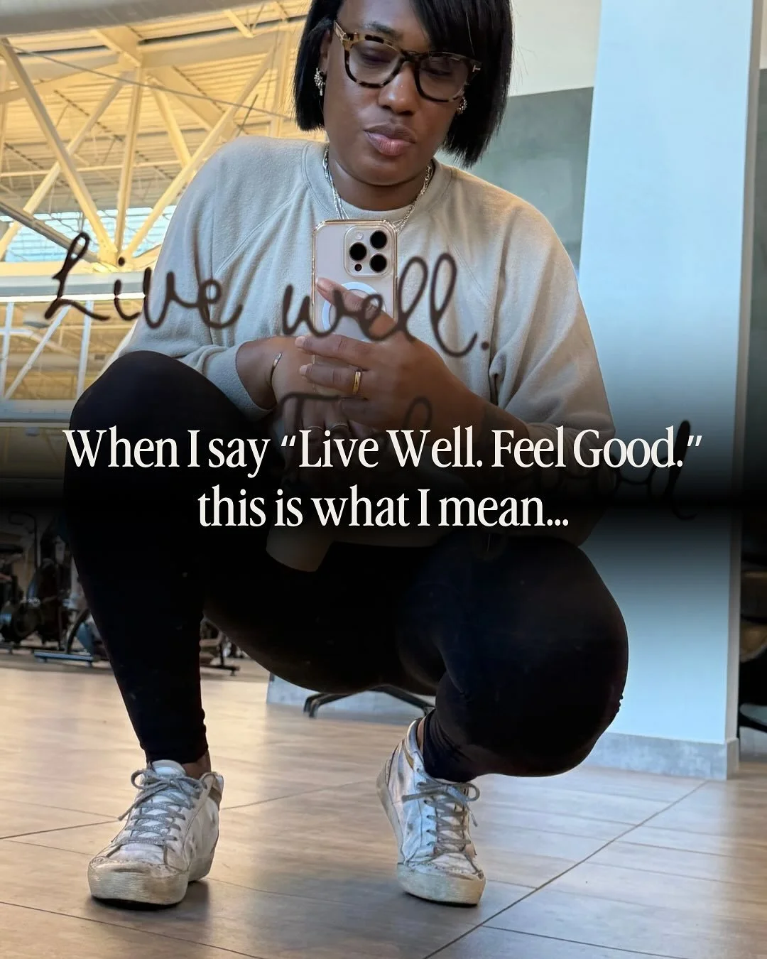 When I say Live Well. Feel Good., this is what I mean&hellip;
the way you start your morning,
the choices you make with intention,
the people and spaces that pour back into you,
and the moments you pause to notice how far you&rsquo;ve come. 🙌🏽

Wel