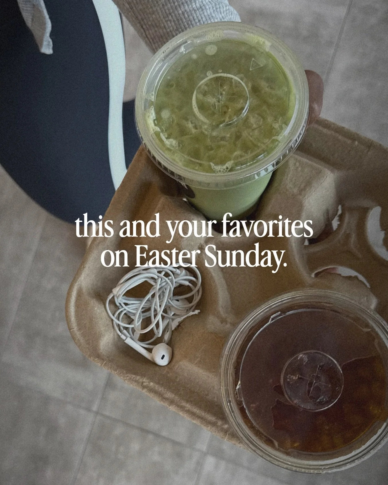 Happy Easter! We are open today 9-1.