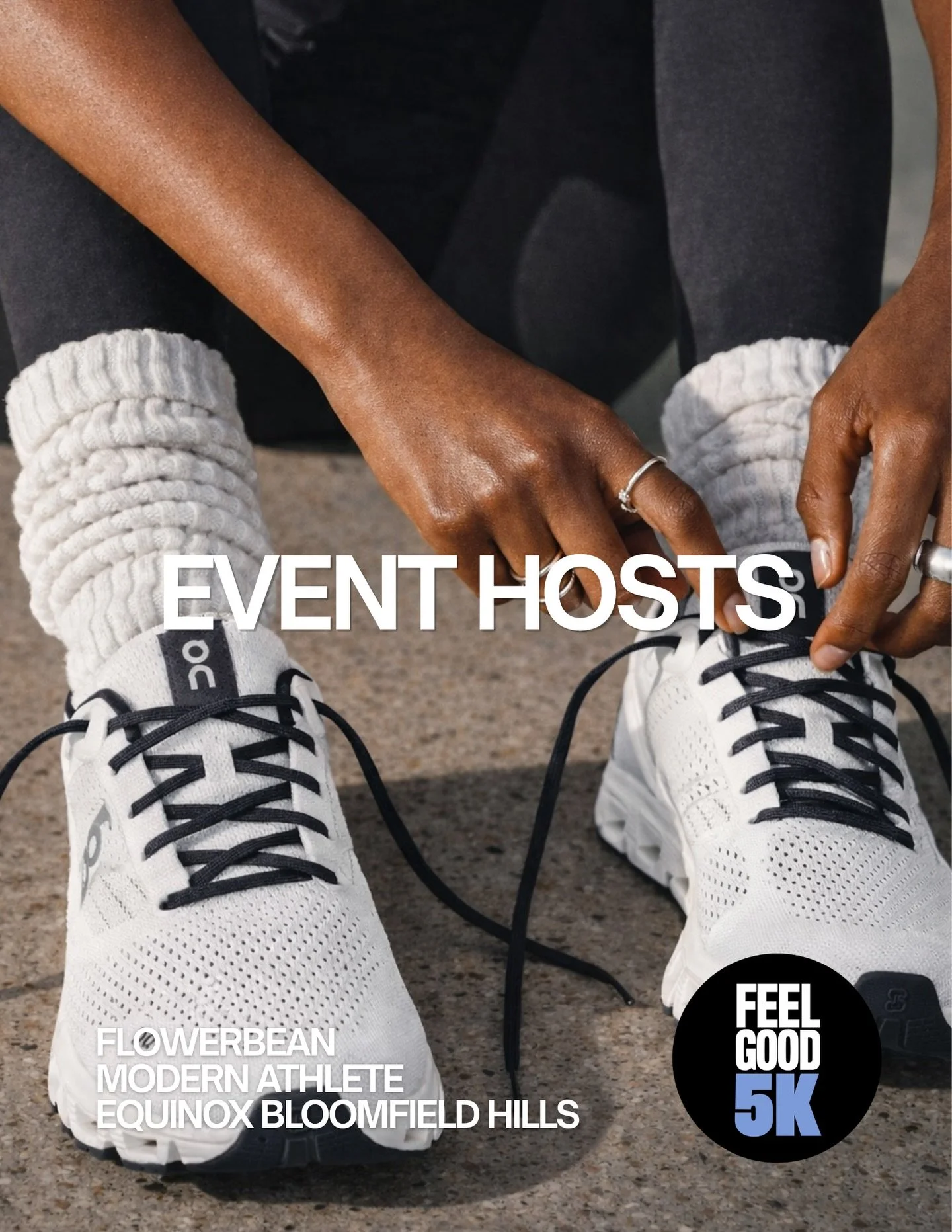 You&rsquo;re going to want in. 𝗳𝗲𝗲𝗹𝗴𝗼𝗼𝗱𝟱𝗸.𝗰𝗼𝗺
&bull;
#feelgood5k #runwithus #communityrun #modernathlete #flowerbean