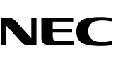 NEC logo in black text on a white background
