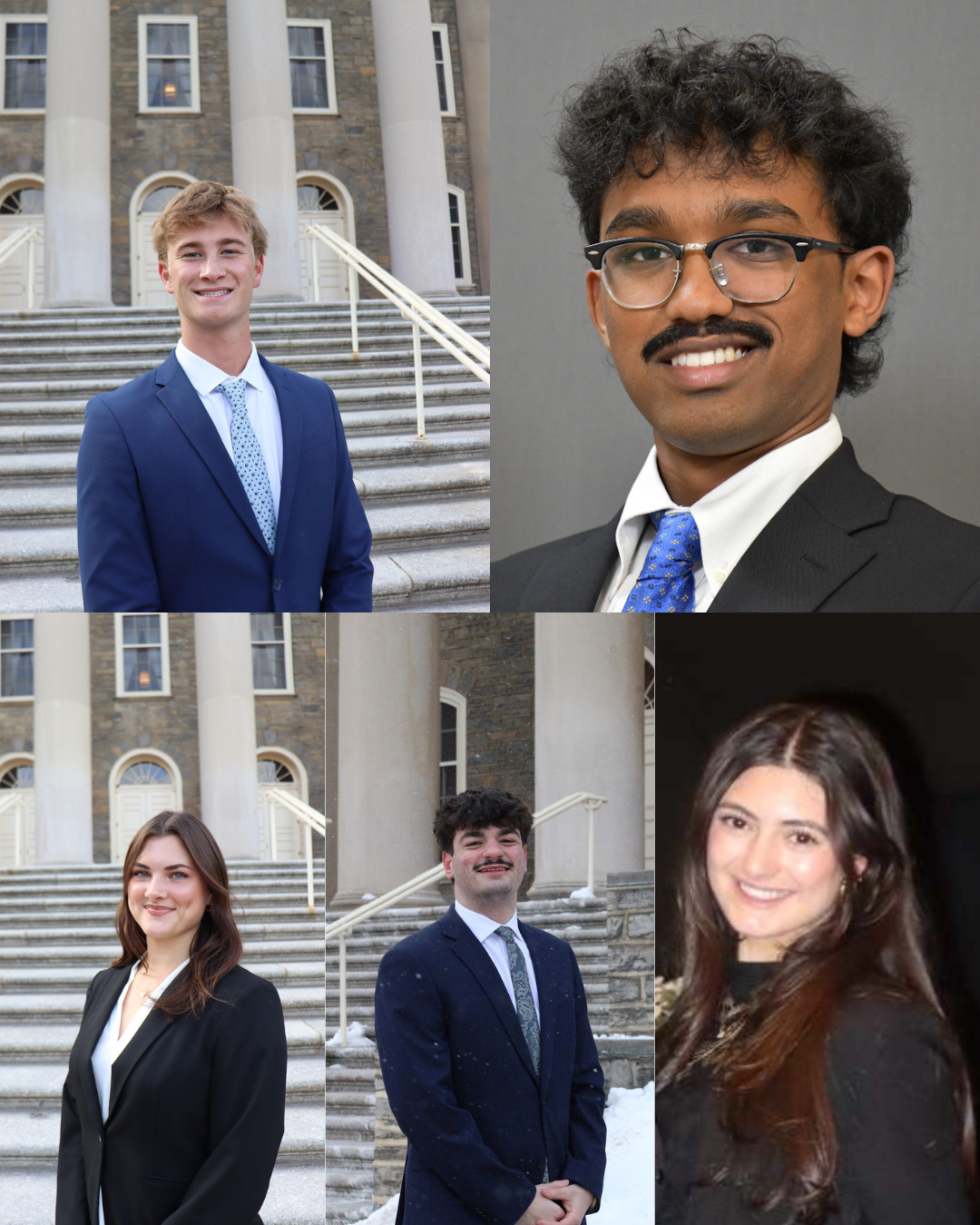 Social Team - Dean Gunning, Kevin Raj, Hannah DiPangrazio, Nick Bennet, & Carli Silverman