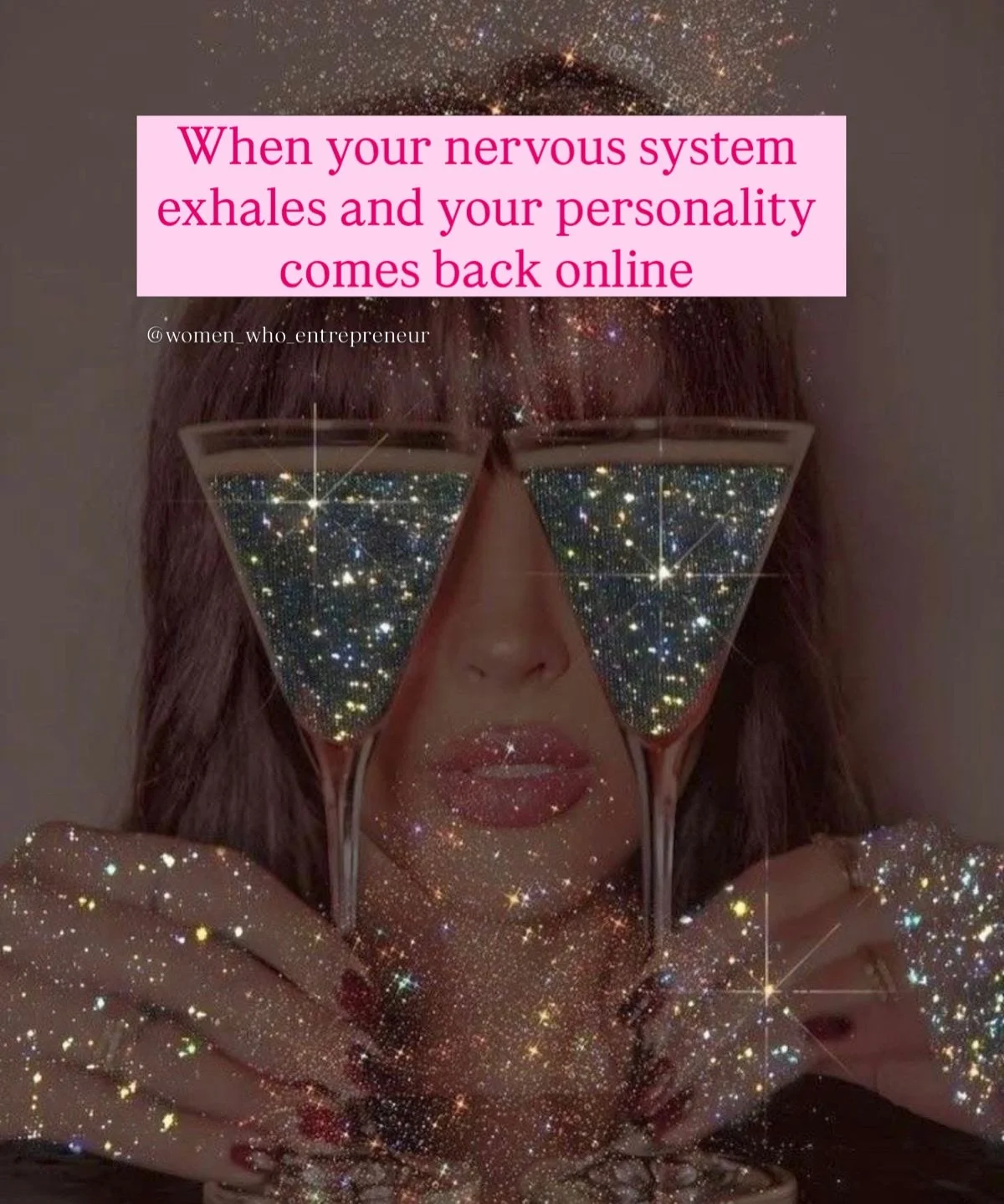 Oh heyyyyy there she is 🪞💖🪩✨🔥🧚