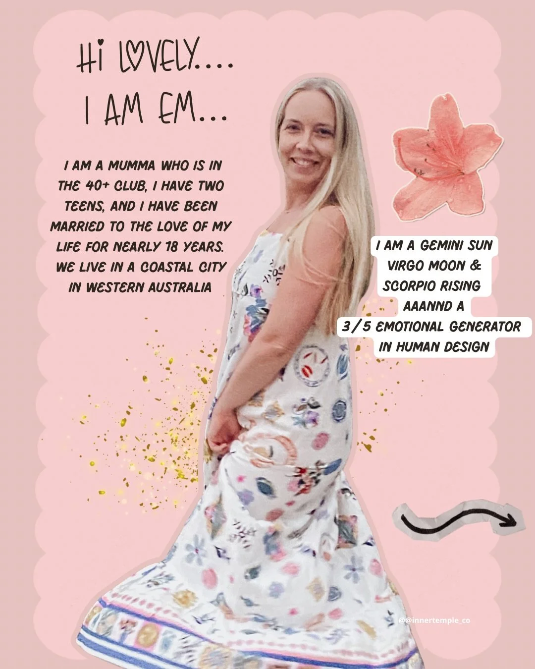 Felt cute&hellip; might delete later.. JK 🫣
💁🏼&zwj;♀️Hi, its me Em, your Gemini over sharing friend in a business pivot.✨
🎢I have been wanting to do something FUN for a really long time like this, I have just been too much in my head trying to fi