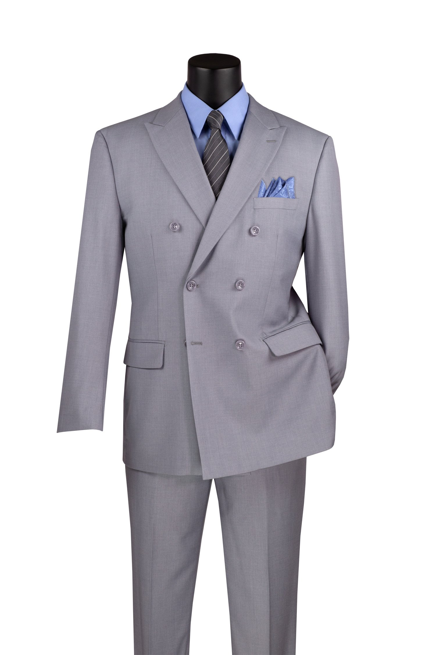 Double Breasted Suit (*with Adjustable Waist Band)
