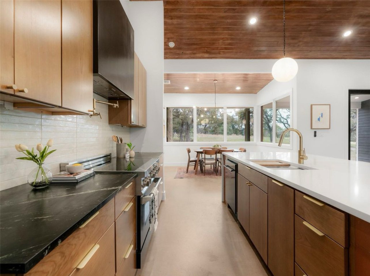 Midcentury Kitchen Remodel in Austin