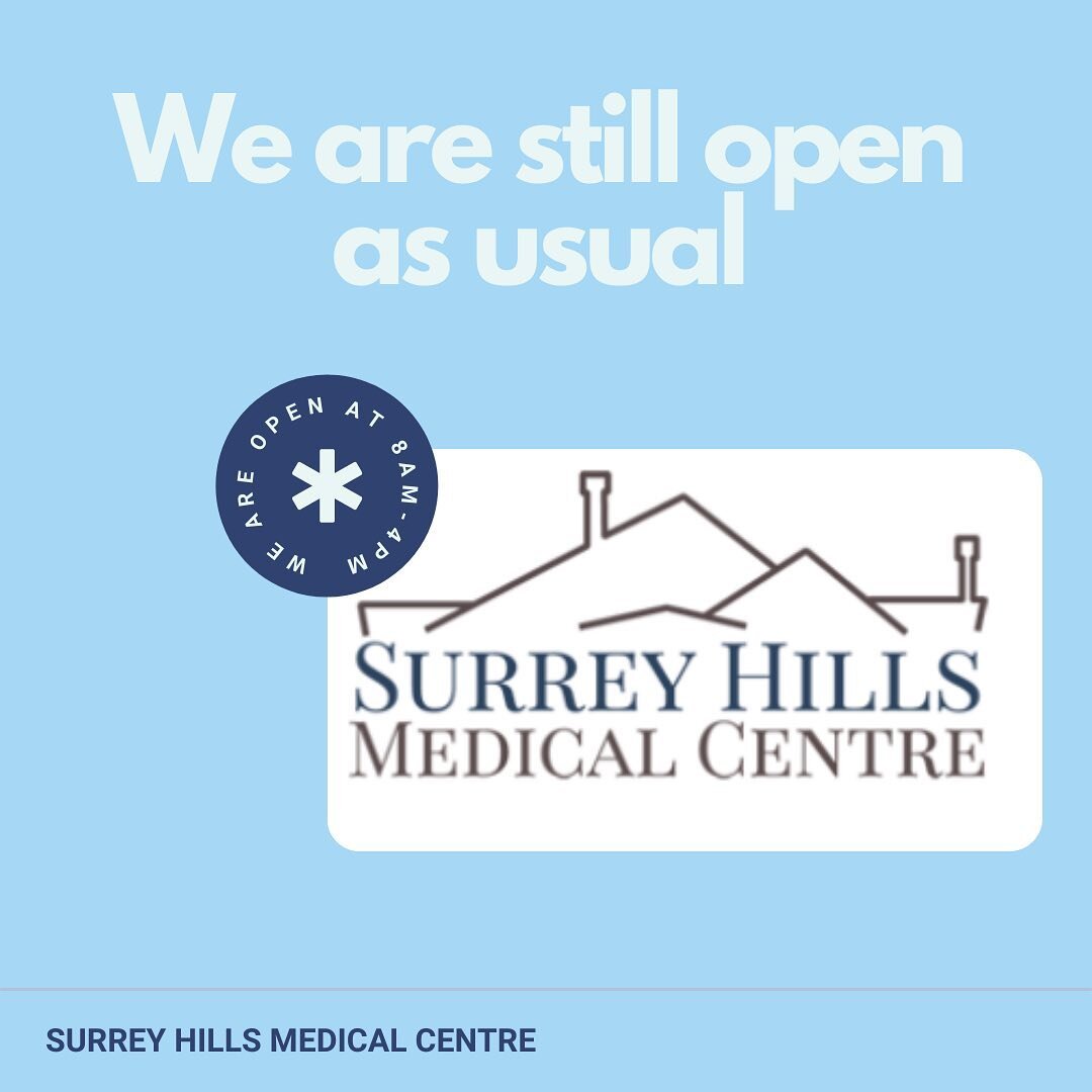 We are open as usual during the holidays.
Remember to book your appointment online on HotDoc or give us a call on (03) 9836 1366.

#checkup #covid #sun #telehealth #medicalcentre #healthy #doctor #generalpractice #mentalhealth #selfcare #health #care