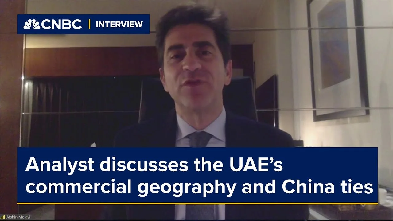 Afshin Molavi on the UAE’s ‘commercial geography' - CNBC Capital Connection