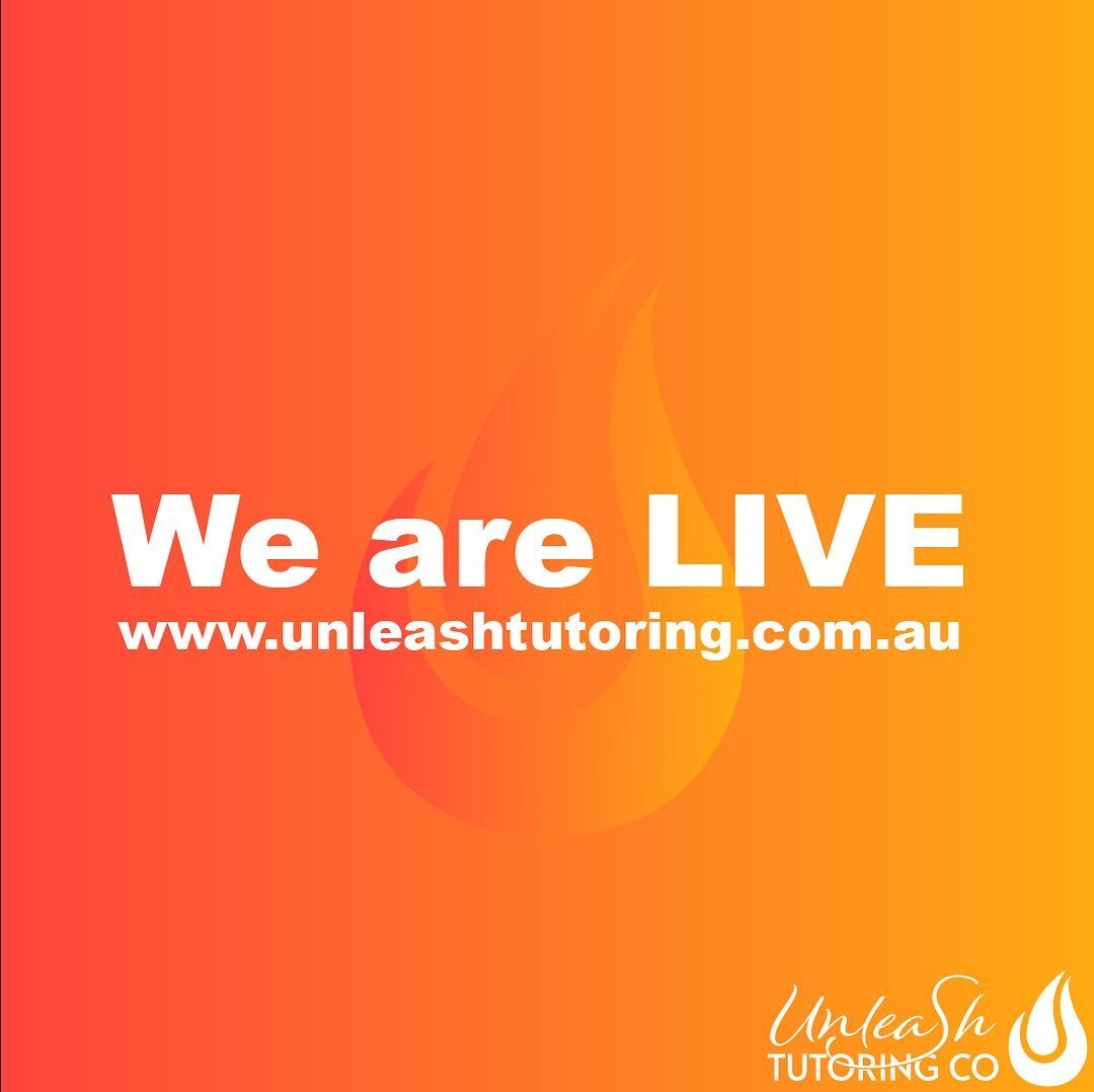 Exciting times as our WEBSITE is now LIVE!! 🔥🔥🔥

Check us out at www.unleashtutoring.com.au&nbsp;&nbsp;🧡🧡 (link in bio)