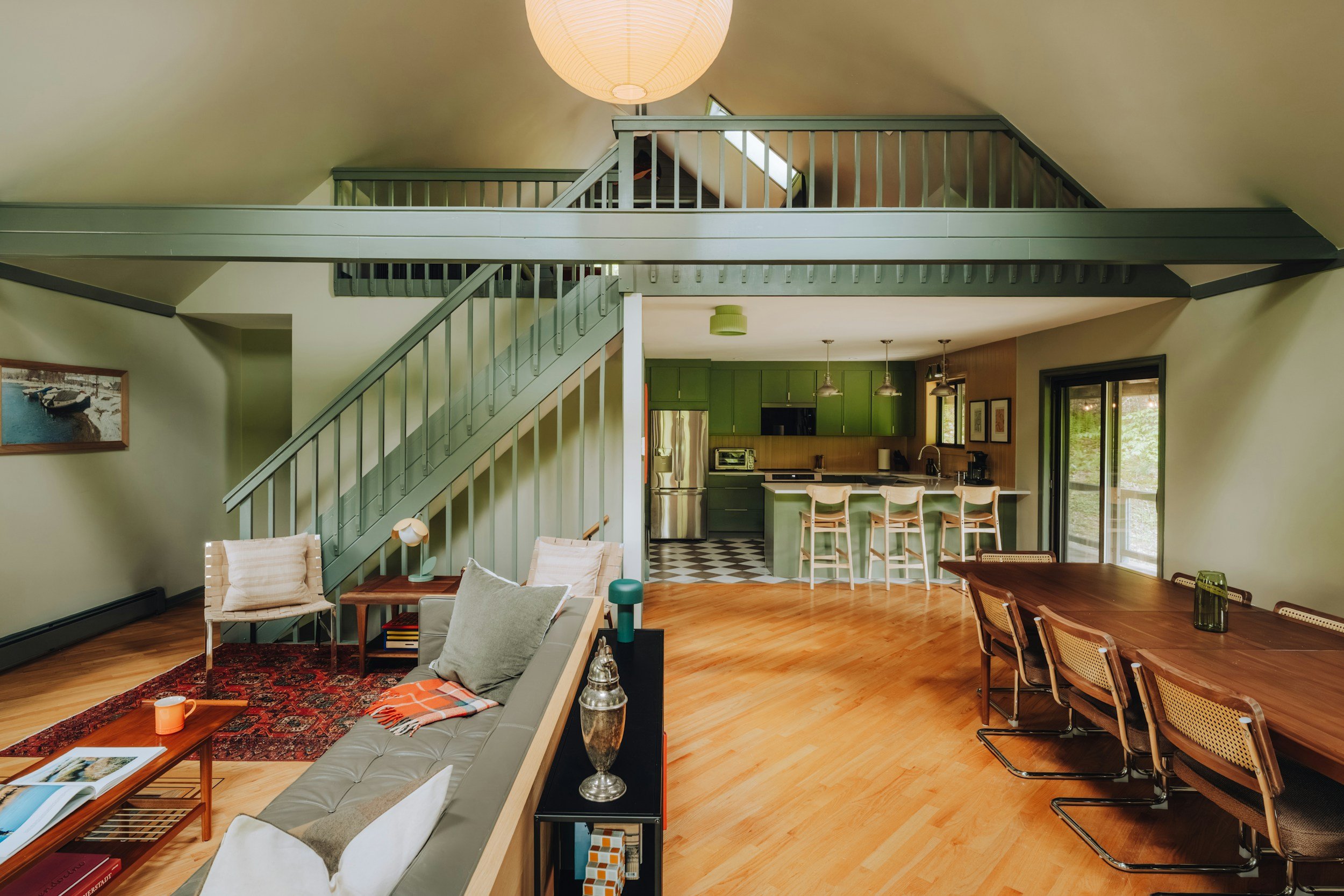 Whole home renovation with open concept living and dining area by Michael Moser Contracting