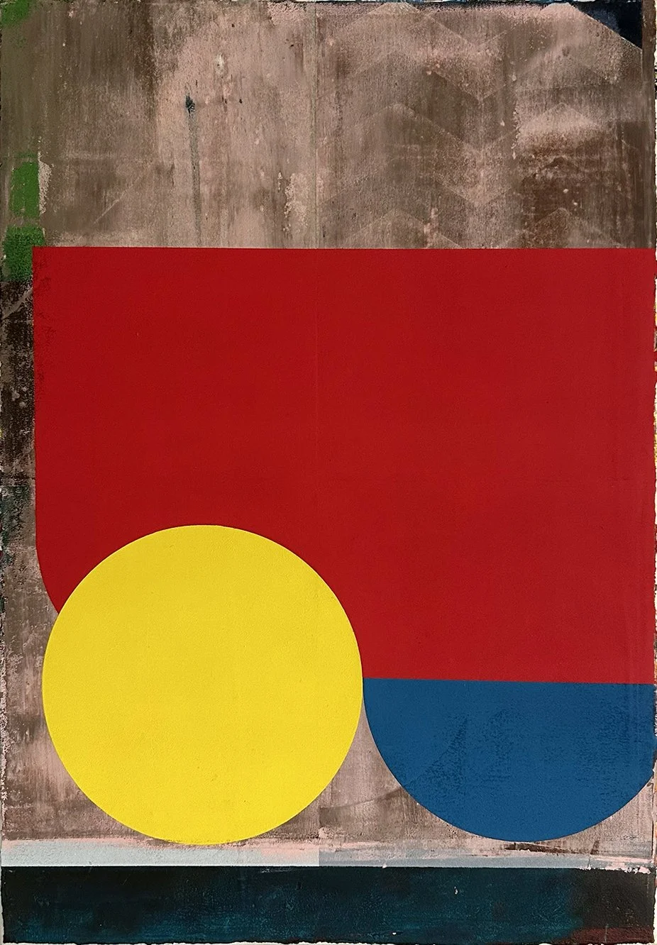   Darren Munce                                                  Keaker’s Last Ride, 2025&nbsp;                          Pigments and binder mediums on polycotton canvas, 54cm x 37.5cm&nbsp; 