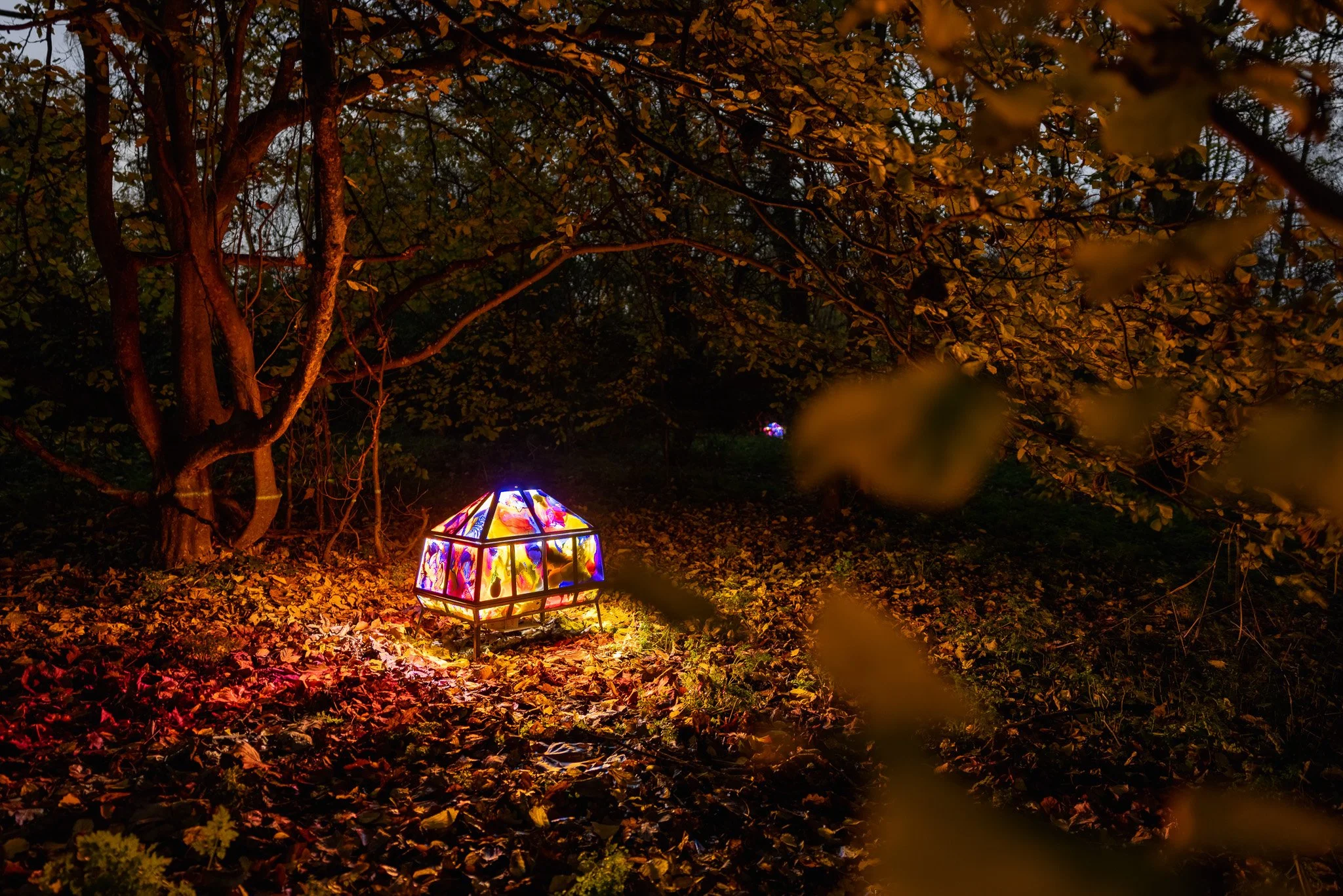 The Dataset's Dream installation_Painted glass cocoon-casket by Bryony Benge-Abbott_Photo courtesy Ewelina Ruminska_8.jpg