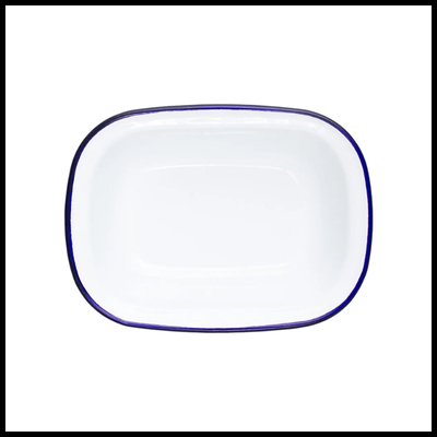 Falcon Oblong Pie Dish- Traditional White 18cm.png