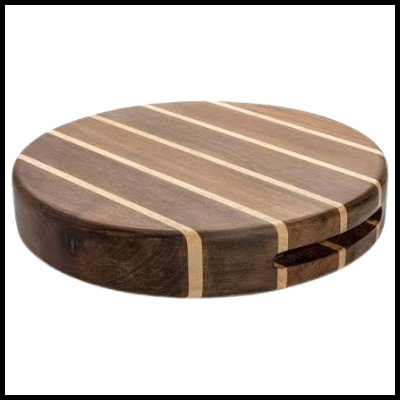 R Forest Round Cutting Board Acacia & Rubberwood 25cm.jpg