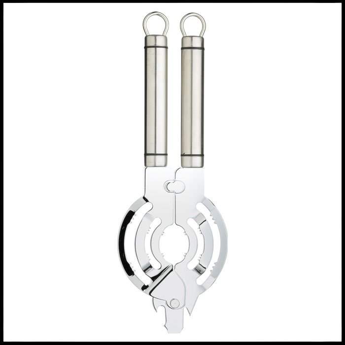KitchenCraft Oval Handled Stainless Steel Jar / Bottle Opener