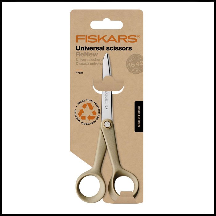 Fiskars Universal Scissors Recycled Edition - 17cm