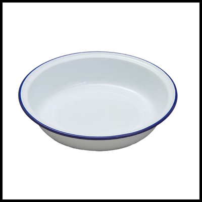 Falcon Pie Dish Round - Traditional White 14cm