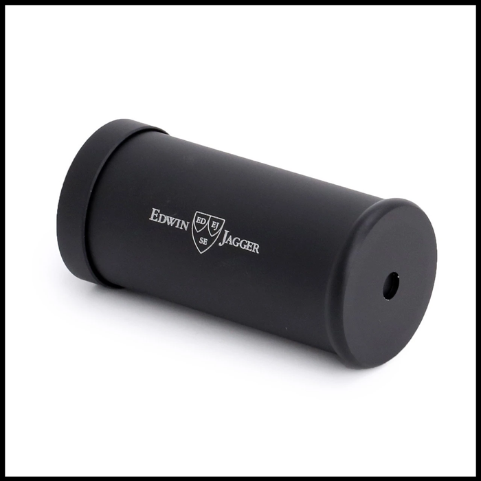 Edwin Jagger Black Travel Shaving Brush — C Booth & Son