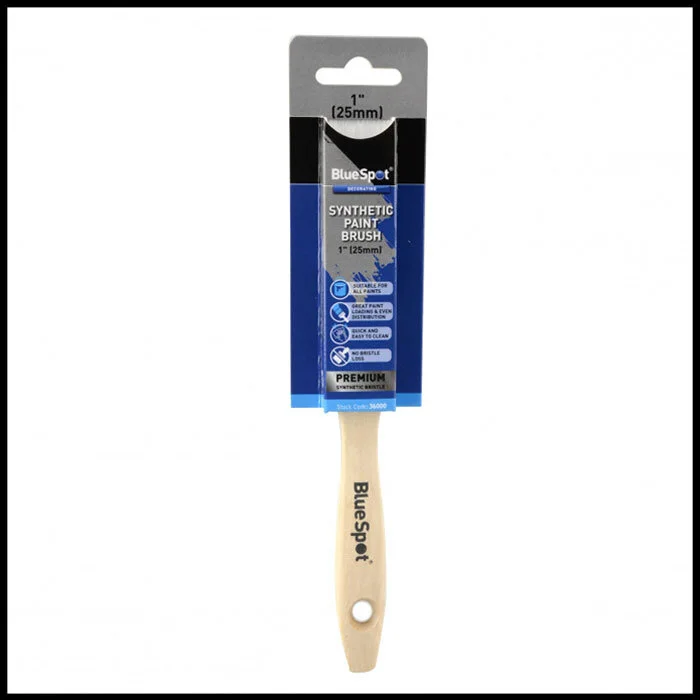 BlueSpot 1" (25mm) Synthetic Paint Brush