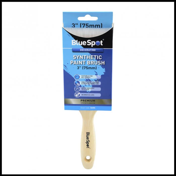 BlueSpot 3" (75mm) Synthetic Paint Brush