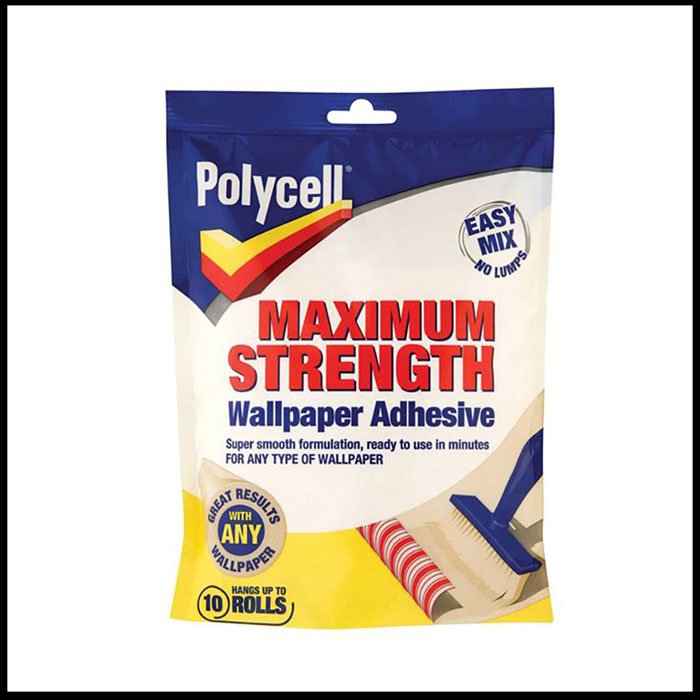 Polycell Maximum Strength Wallpaper Adhesive (5 Rolls)