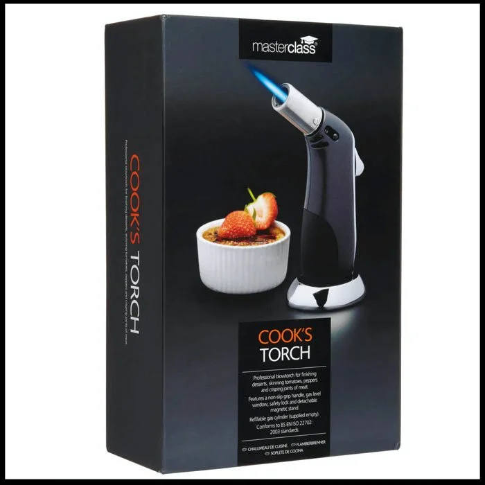 MC Deluxe Blowtorch Black & Chrome Finish