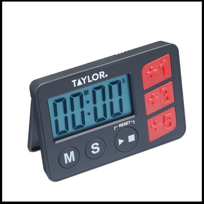 Taylor Pro Stainless Steel Dual Event Digital Timer 