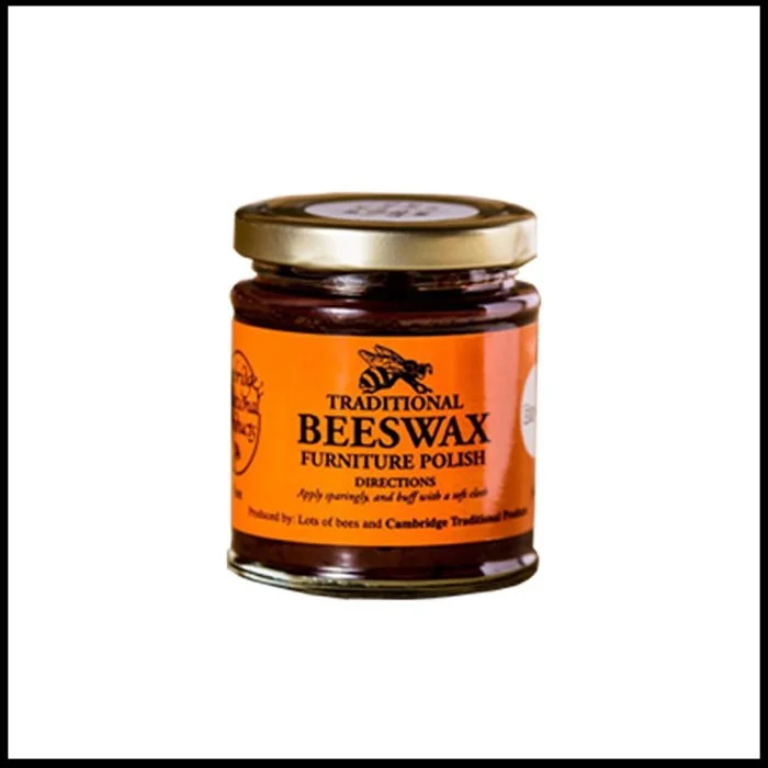Cambridge Traditional Brown Beeswax Furniture Polish - 142g