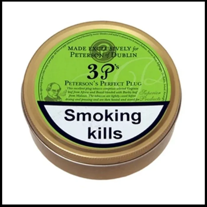 Peterson 3P's Plug Pipe Tobacco 50g