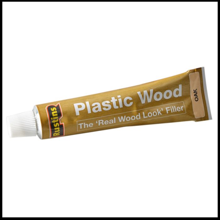 Rustins Plastic Wood Oak Wood Filler — C Booth & Son