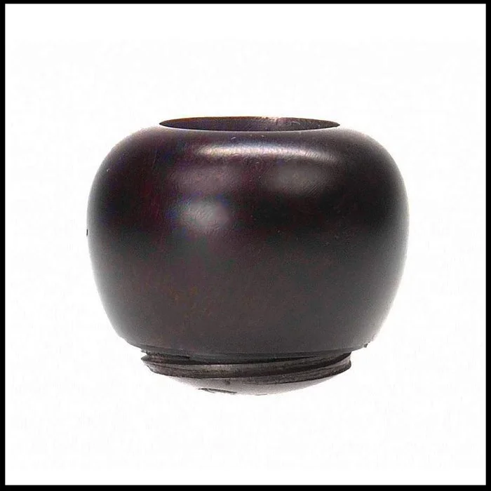 Falcon Standard Smooth Apple Bowl - Dark Wood