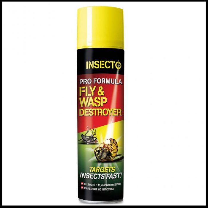 Insect Pro Formula Fly & Wasp Destroyer Spray 300ml