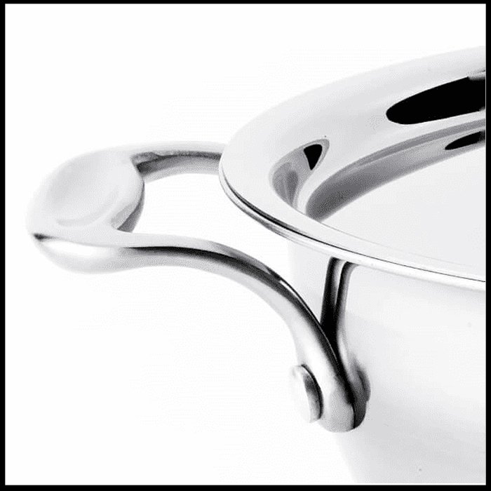 Dexam Supreme Stainless Steel Chefs Pan With Helper Handles - 26cm (3.75L)