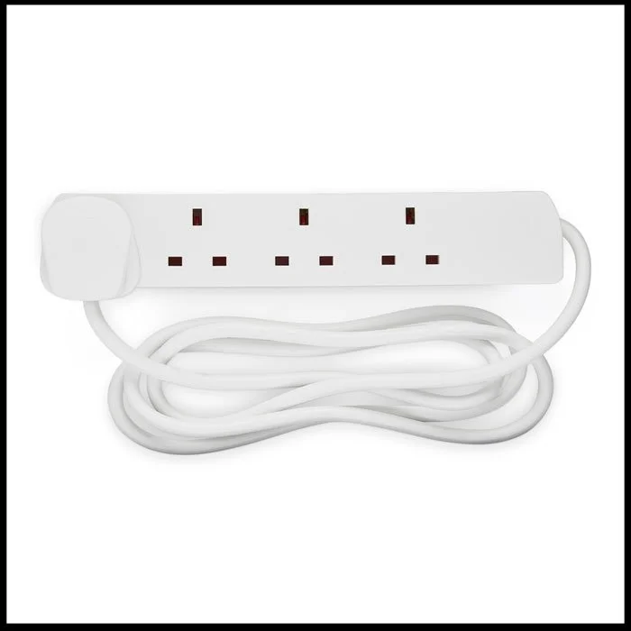 Securlec 1m, 4 Gang, 13 Amp Extension Lead — C Booth & Son
