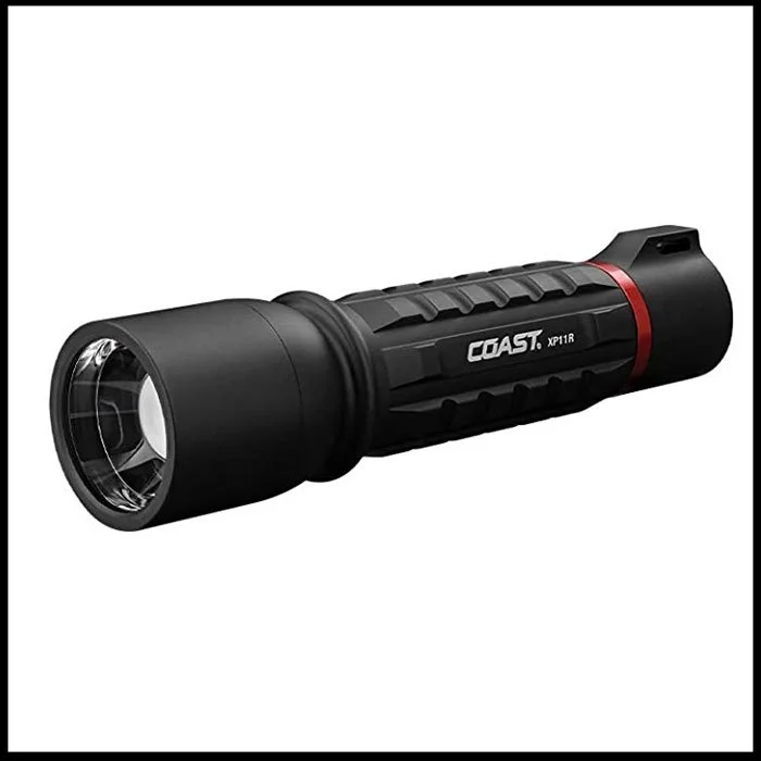 Coast XP11R Rechargeable Pure Beam Focusing Torch- 2100 lumen