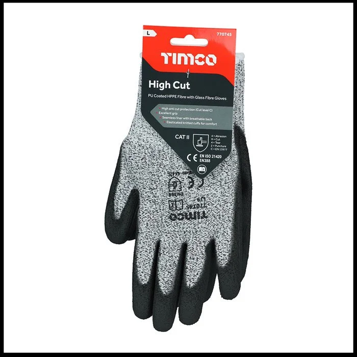 Timco High Cut Gloves- Large
