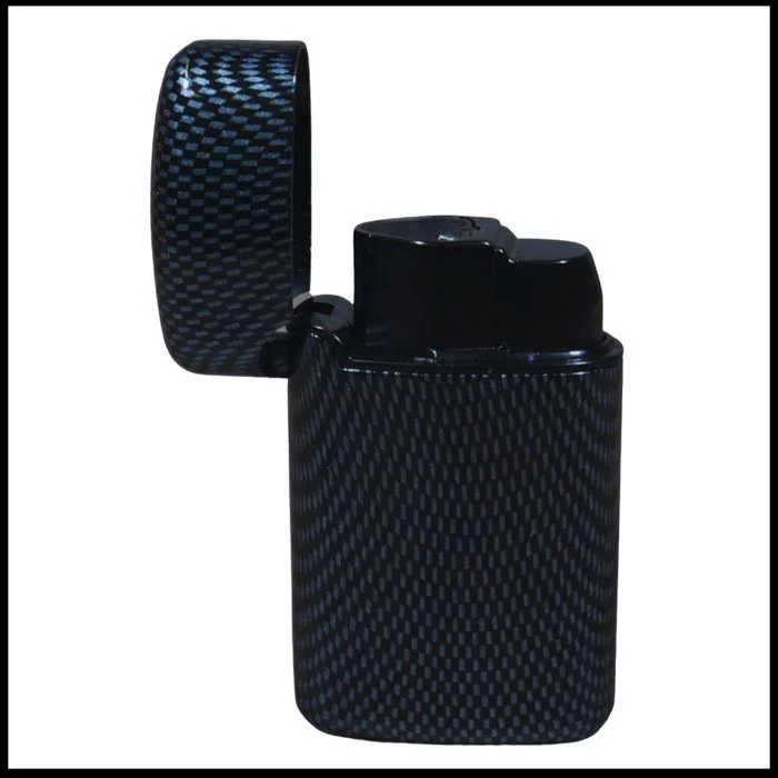 Easy Torch Triple Jet Lighter Metal With Carbon Fibre Design — C