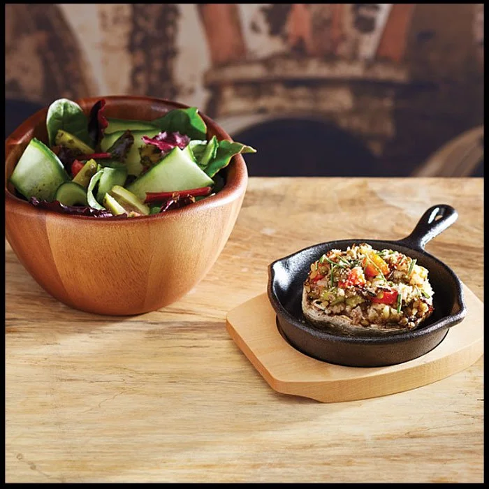 Artesà Cast Iron 11cm Mini Fry Pan with Board