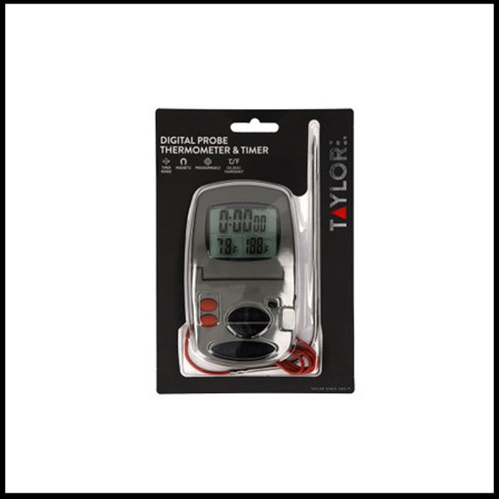 Taylor Digital Probe Thermometer with Timer