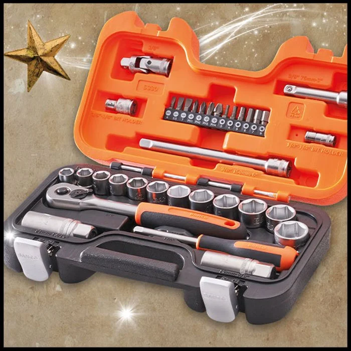 Bahco 34 Piece 3/8" Square Drive Socket Set — C Booth & Son