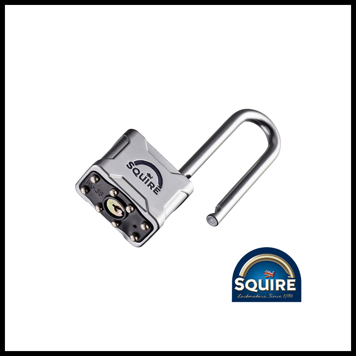Squire Long Shackle Vulcan Padlock (40mm)
