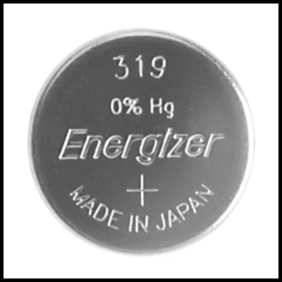 Energizer 319 Silver Oxide Button Cell Battery