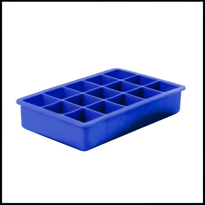Epicurean 15 Cube Silicone Ice Cube Tray- Navy Blue