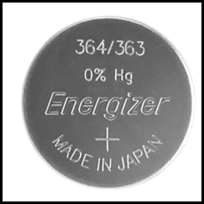 Energizer SR621/364 Silver Oxide Button Cell Battery