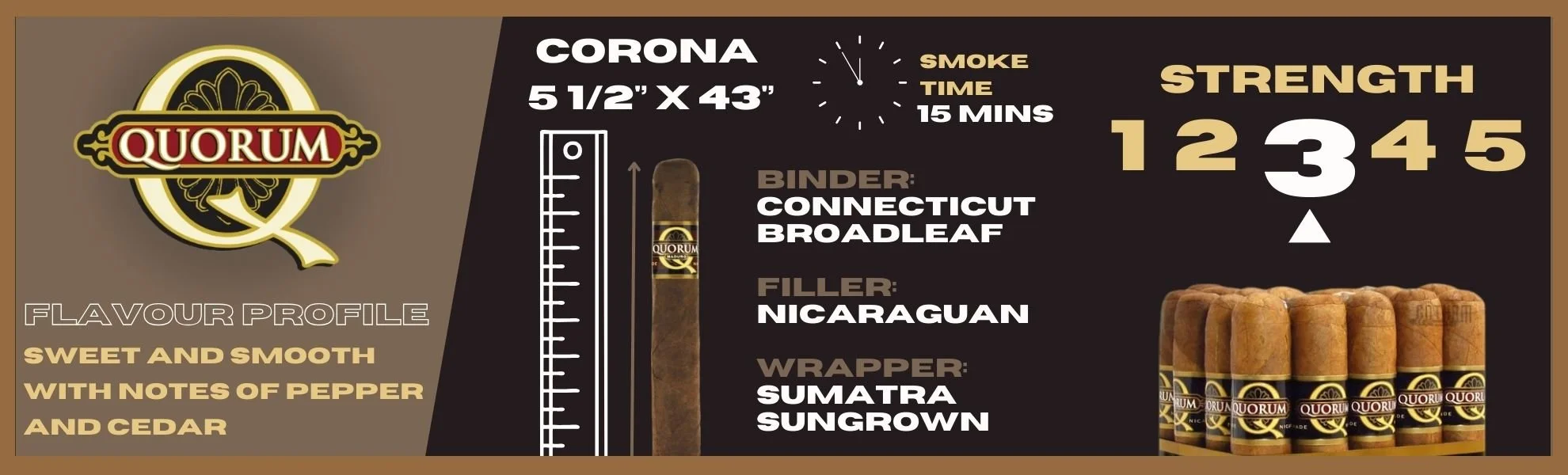 Quorum Classic Corona Cigar