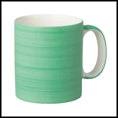 Wm Bartleet Porcelain Pint Mug - Sea Green