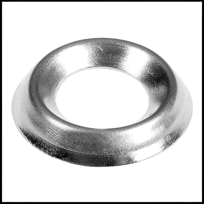 TIMco Nickel 8g Screw Cup Washers (55)