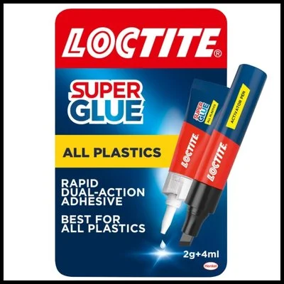 Loctite Super Glue All Plastics 2g/4ml