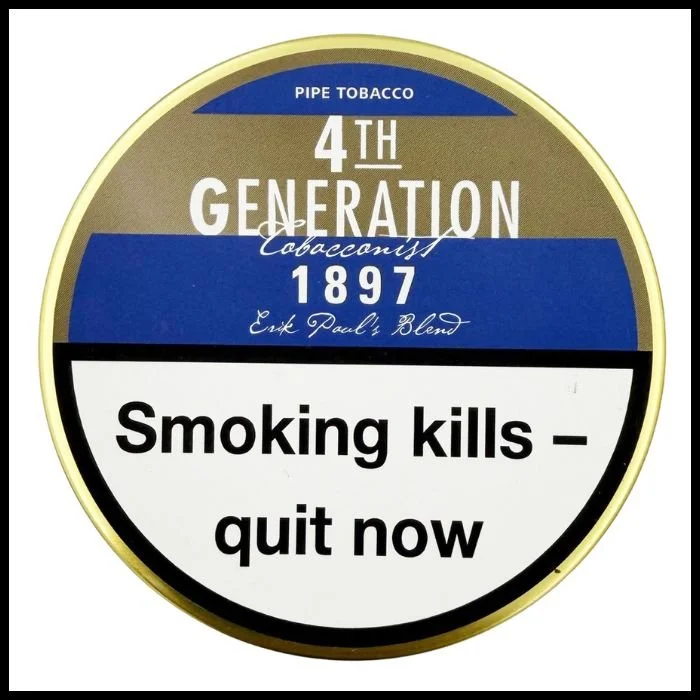 Erik Stokkebye 1897 4th Generation Pipe Tobacco 50g Tin