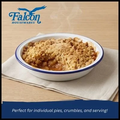 Falcon Round Pie Dish- Traditional White 20cm(2).jpg