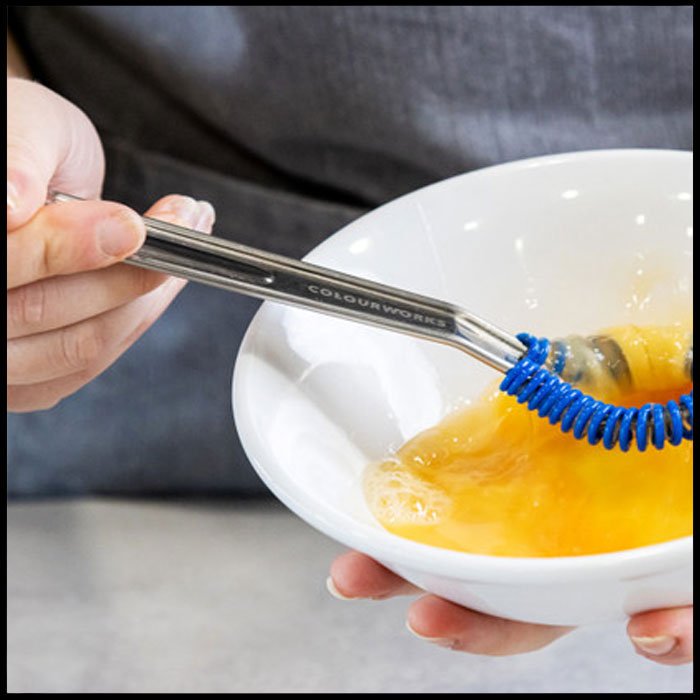 Colourworks Bright Coloured Silicone Headed Magic Whisks